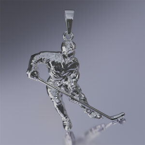 Eishockey Schmuckanhänger