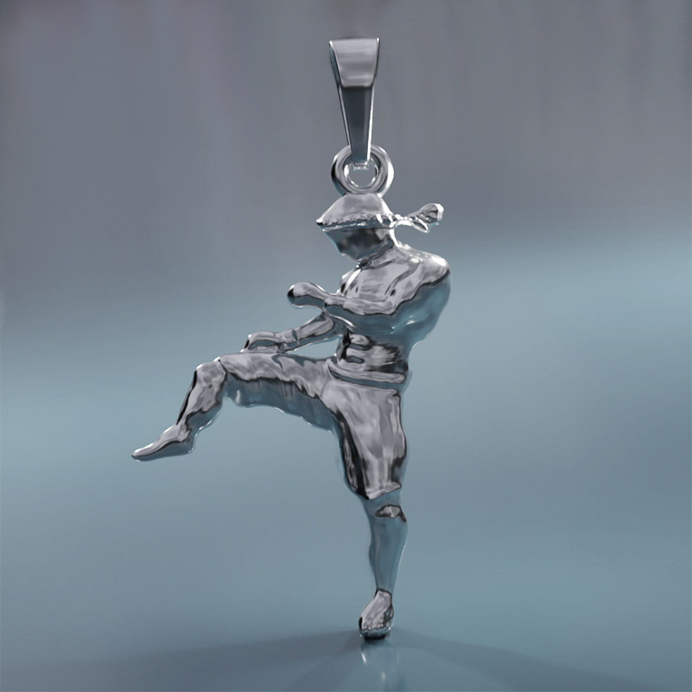 Muay Thai Schmuckanhänger