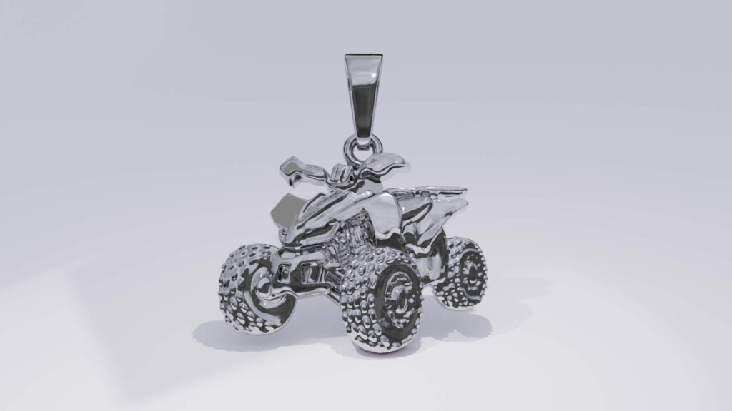 Quad Schmuckanhänger