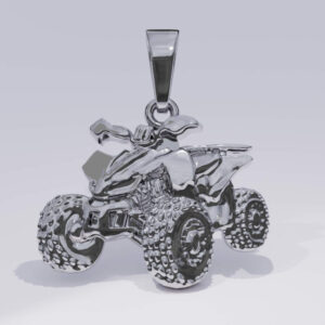 Quad Schmuckanhänger aus Silber 925